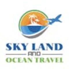 Sky Land and Ocean Travel Logo